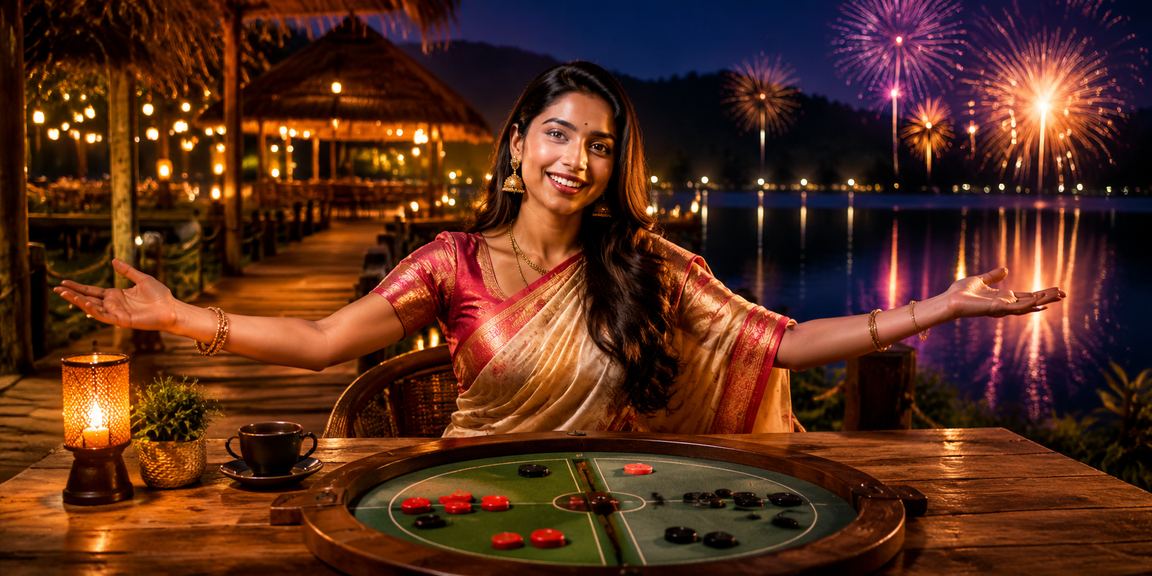 ঢাকার নিয়ন আলোয় রাতের ক্যাসিনো পরিবেশ
